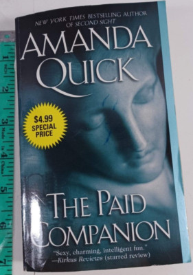the paid companion by amanda quick 2008 paperback  good