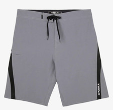 New Men's 42 O'Neill SUPERFREAK Solid Stretch 21" Board Shorts
