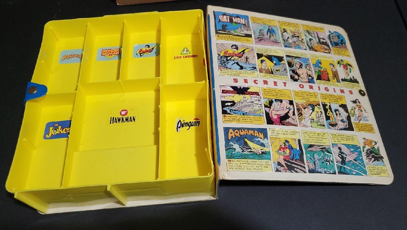 DC Super Powers Vintage Action Figure Carrying Case 1984 Kenner 80s Volume #1