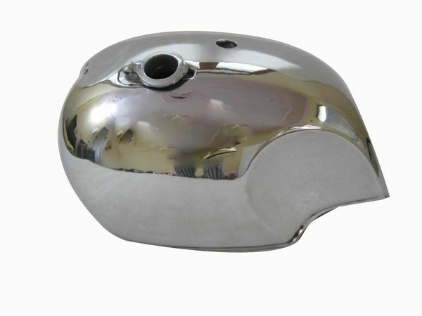 BSA A65 Spitfire Kraftstofftank Aus Stahl Verchromt 4 Gallonen Ecs-image