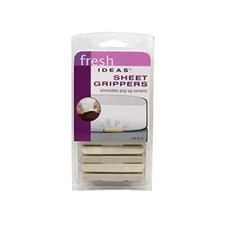FRESH IDEAS Grips – Easy to Use Sheet Holders Adjustable to Fit Bed Sheet Grips