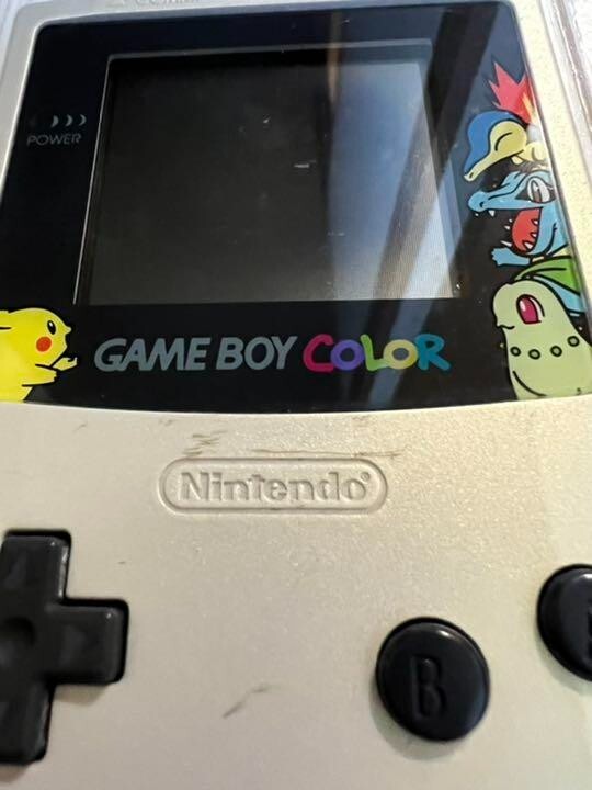 Nintendo Game Boy Color Pokemon Gold and Silver Edition Nintendo Game Boy Color Pokemon Gold and Silver Edition