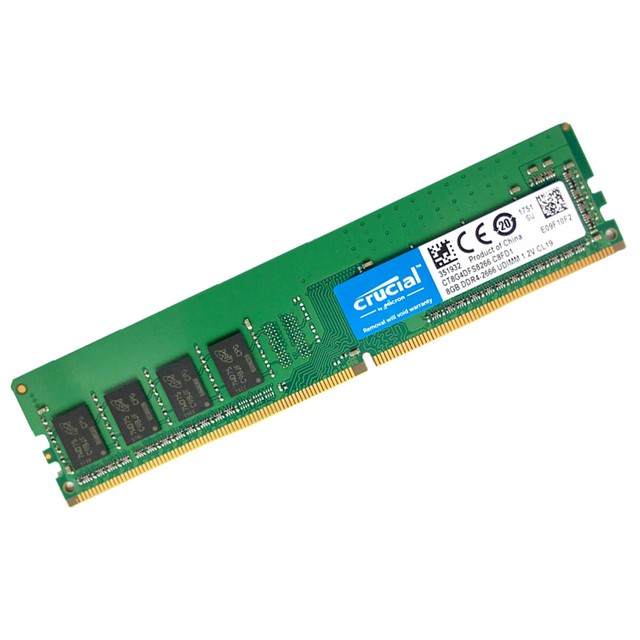 Crucial CT8G4DFS8266 8GB DDR4-2666 DIMM CL19 Single Memory Module for ...