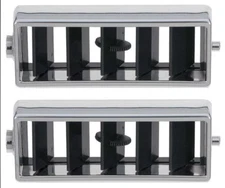 1969 Camaro, 1969 - 76 Corvette, Replacement AC Center Dash Vents - Pair- 748614