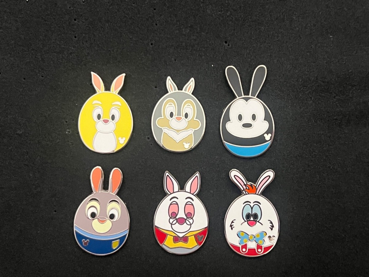 Disney Pin 2023 Bunny Rabbit Eggs Hidden Mickey Collection