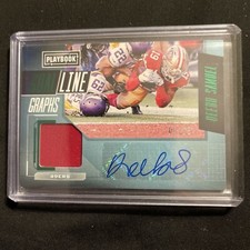 2020 panini playbook goal line graphs Deebo Samuel RPA 4/25 Mint Card 🔥