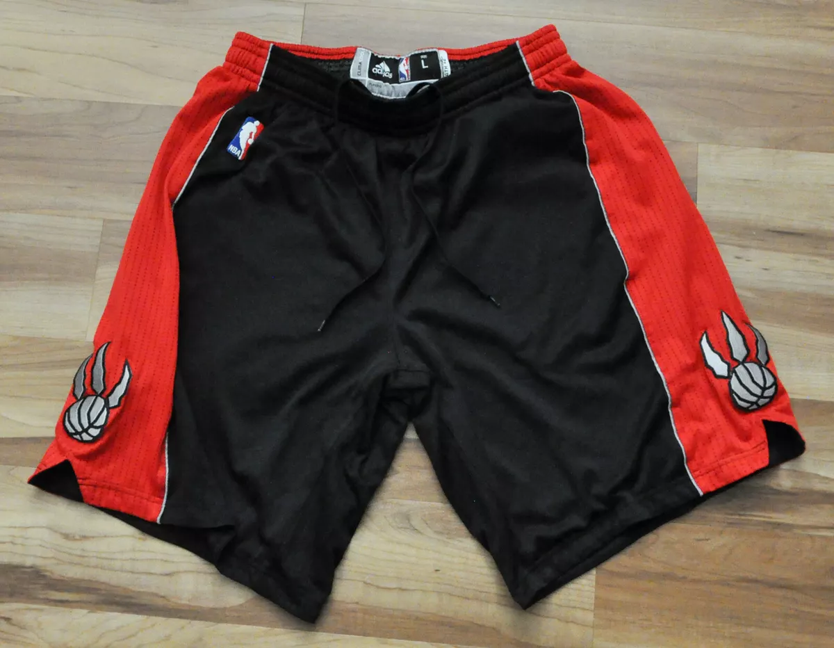 Toronto raptors sales shorts black