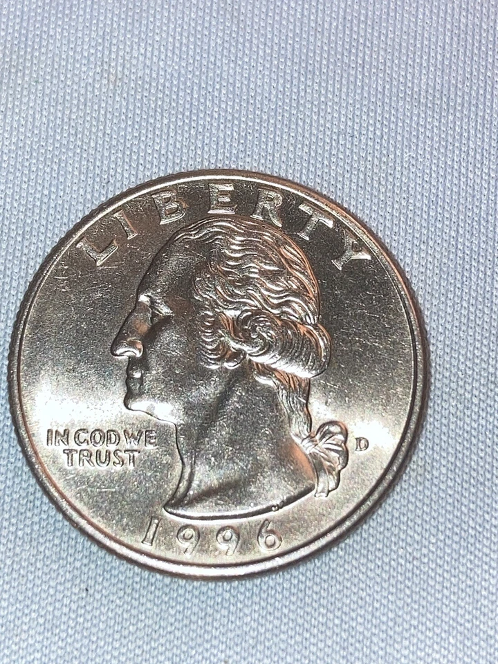 1996 D Quarter Am Touching With Doubling In Both Sides - Image 2 of 4