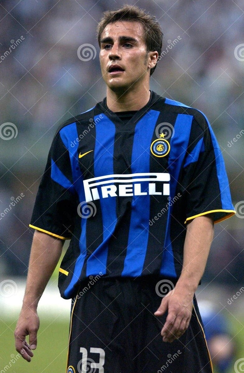 INTER MILAN Player Issue jersey 2002/03 #13 F. CANNAVARO