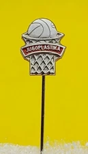 Basketball Club Jugoplastika, Split, Croatia, Yugoslavia, vintage pin, badge !