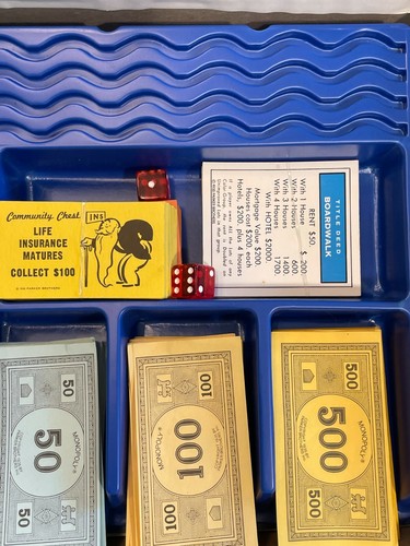 Monopoly Deluxe Anniversary Edition 1984 Board Game Complete - Picture 5 of 7