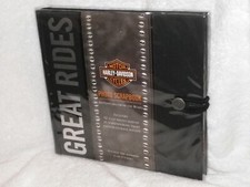 2003 Harley Davidson Great Rides Photo Scrapbook 52 4x6 photo sleeves 26 pages