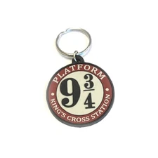 Harry Potter 9 3/4 Platform Soft Touch PVC Keychain Key Ring