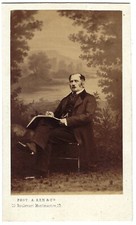 Comte Frederic de la ROCHEFOUCAULD circa 1860 A. Ken Photo CDV noblesse