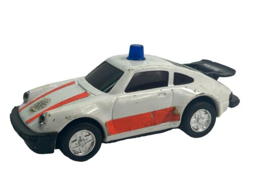 Vintage Friction Pull 1980’s TONKA PORSCHE POLICE CAR Back Made JAPAN Tonka