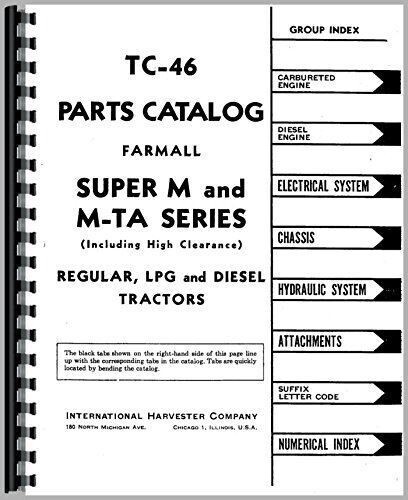 International Farmall Traktor Teile Handbuch Super M MD MDTA MDV MDVTA MTA MV - Bild 2 von 5