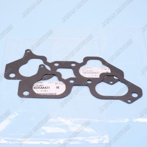 Genuine OEM Subaru Legacy Outback Intake Manifold Gasket Set Of Two 14035AA421 - Picture 2 of 8