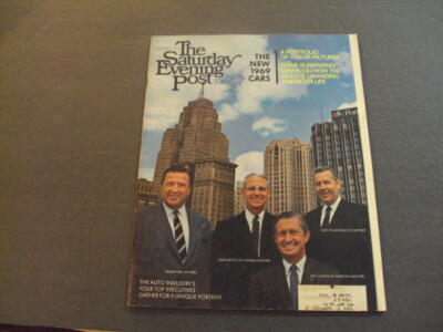 Saturday Evening Post Oct 5 1968 New Cars ID:59340
