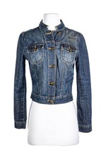 Dsquared2 Women Coats & Jackets Denim Jackets Sm Blue Cotton