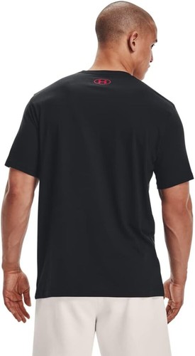 Camiseta de manga corta Under Armour GL Foundation talla XL nueva para hombre en negro - Imagen 4 de 5