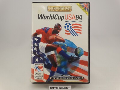 WORLD CUP USA 94 SOCCER 1994 SEGA MEGA DRIVE PAL EU EUR ITA ITALIAN ORIGINAL