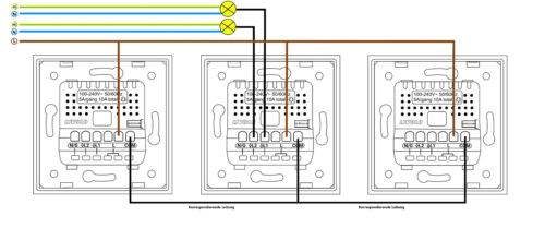 LIVOLO Touch Sensor Lichtschalter Dimmer Wechselschalter Steckdosen Glasrahmen - Bild 137 von 257