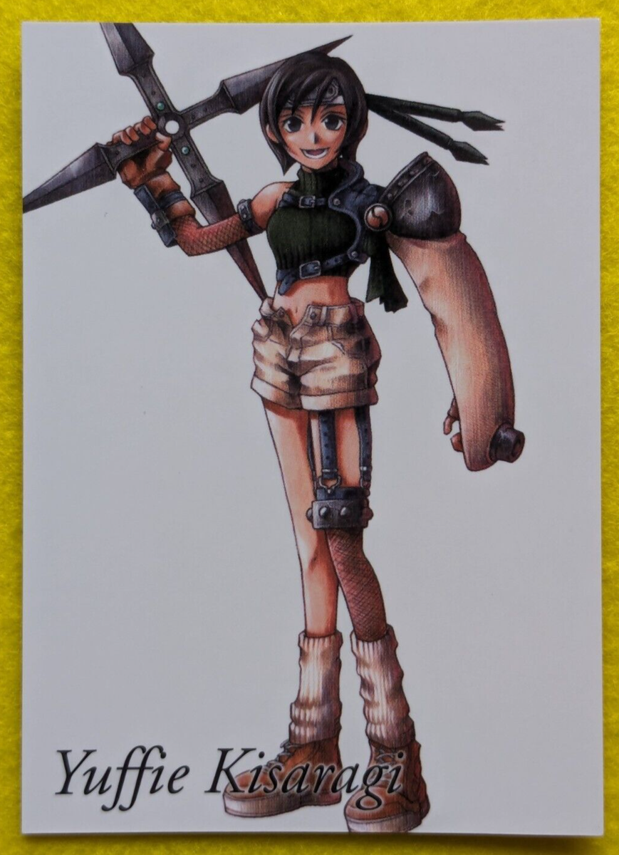 FINAL FANTASY 7 YUFFIE KISARAGI SQUARE ENIX 1-009 TETSUYA NOMURA