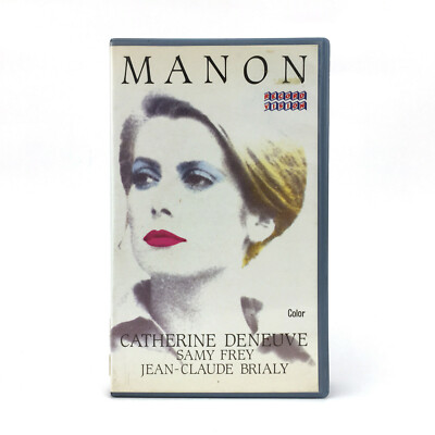 MANON 70 Catherine Deneuve JeanClaude Brialy Sami Frey Elsa Martinelli Aurel VHS