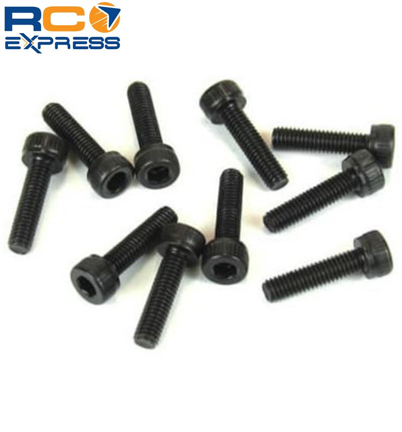 TKR1524 – M3x12mm Cap Head Screws (black, 10pcs) TKR1524 – M3x12mm Cap Head Screws (black, 10pcs)