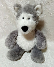 Aurora WOLF Husky Dog Gray White Fur Tubbie Wubbie