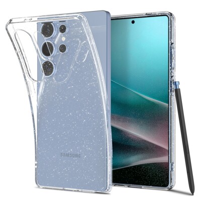 For Galaxy S25 Ultra Plus | Spigen Liquid Crystal Glitter Phone Case