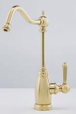 Single Handle Cold Drinking Water Filtration Faucet Polished Brass Finish