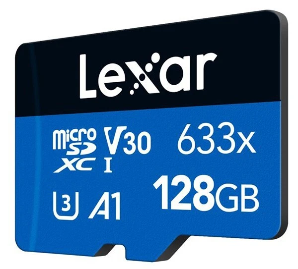 Lexar 128GB micro SDXC Blue series UHS-1 V30 U3 4K 100MB/s A1 (UK Stock) 633x NE - Image 4 of 4