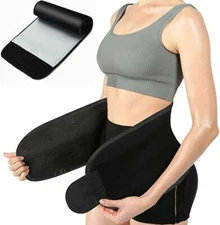 Waist Trimmer for Women & Mens Waist Trainer Sweat Belt  Body Shaper Gym Workout