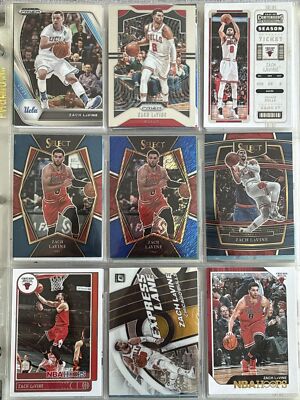 38 Various Year Card Lot - Zach LaVine - UCLA Bruins Timberwolves Bulls Kings