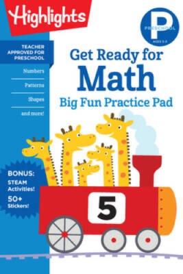 Preschool Get Ready for Math Big Fun Practice Pad (Highlights Big Fun Pra - GOOD
