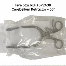 Five Star Surgical REF FSP2408 Cerebellum Retractor - 55°