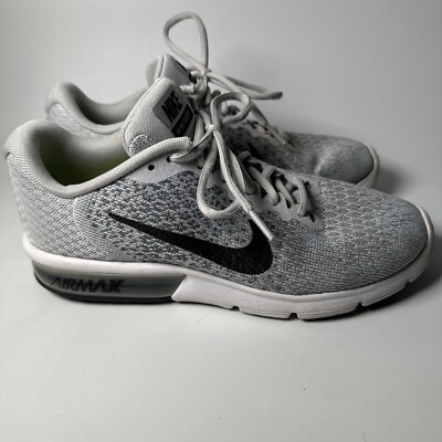 Size Nike Air Max Sequent Pure Platinum Black W for sale