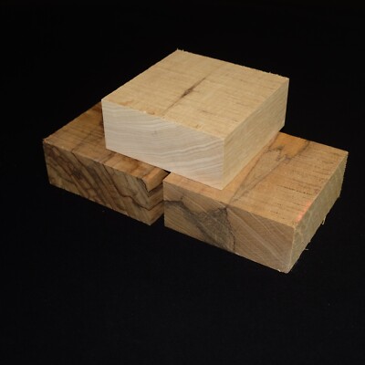 Blöcke Schalenrohling Wacholder Edelholz Bastelholz Holz Zeder Drechselholz 3st