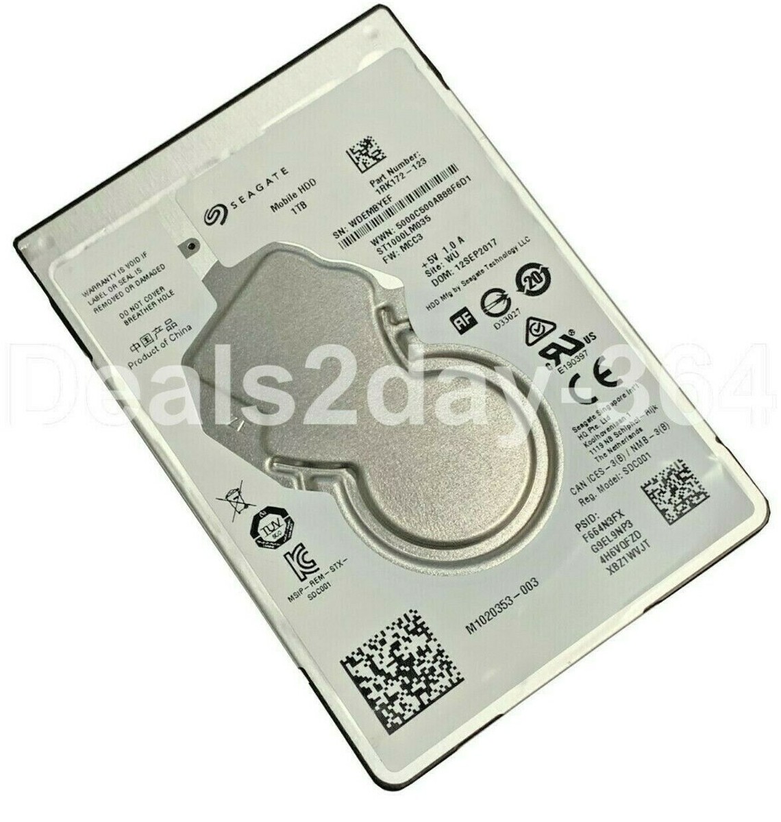 PC周辺機器 Seagate モバイルHDD ST1000LM035 1TB 4個セット