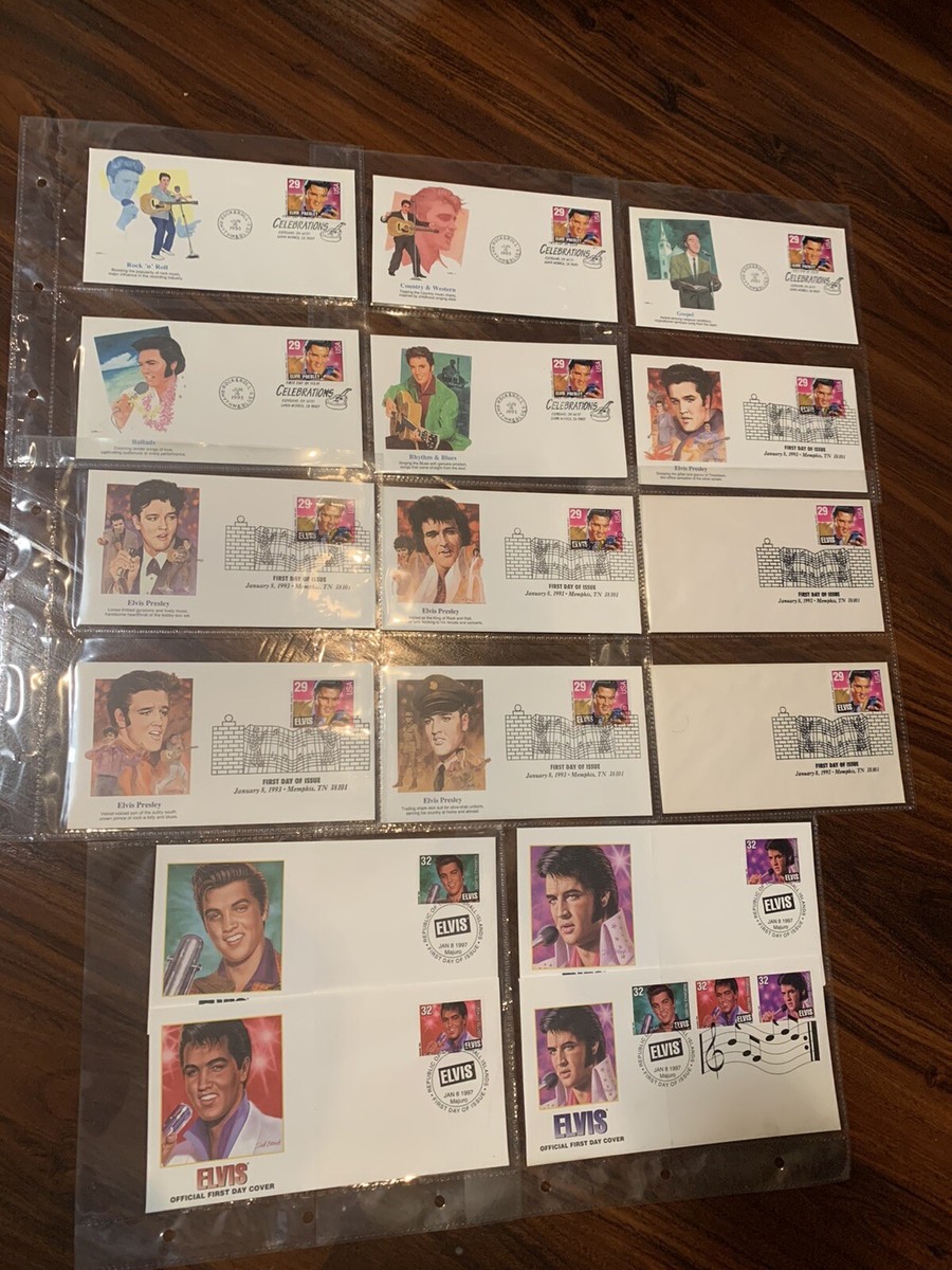 Elvis Presley First Day of Issue Envelopes & Stamps | eBay display picture 1