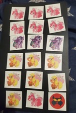 My Little Pony Temporary Tattoos Party Bag filler stocking stuffer Lot of 18