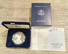 New Listing2000-P AMERICAN SILVER EAGLE 1 OZ PROOF $1 COIN W/ U.S. MINT BOX & COA