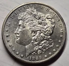 1889 S  MORGAN SILVER DOLLAR COIN SILVER UNCIRCULATED BEAUTY