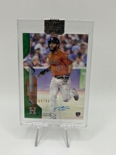2020 Topps Clearly Authentic Autographs - Abraham Toro CCA-AT Green /99 (AU, RC)