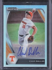 2021 Panini Prizm Draft Picks #PDP121 Chad Dallas Silver Prizm Auto