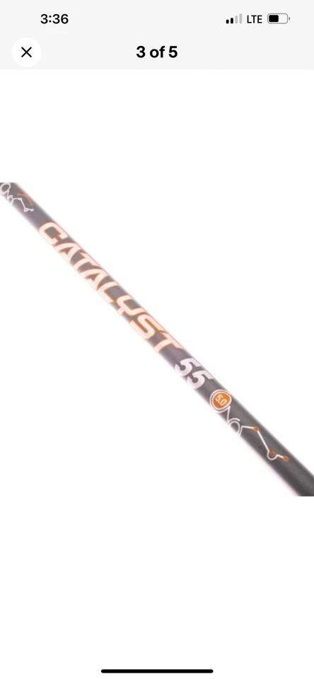 Callaway Mavrik Hybrid #4 20°, #5 24*, # #6 27*, Catalyst 5.0 55g Sr. Flex RH - Image 3 of 4