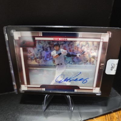 2024 Panini Three And Two Timeless Moments Alex Rodriguez Auto 5/6