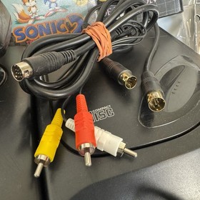 Sega CD 32X Genesis 2 Tower Of Power W Power Cables CD 32X