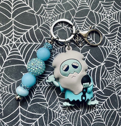 Haunt Hitchhiker Fright Ghost Keychain Bag Clip Purse Gothic Ghouls Goblins - 第 1/2 張圖片